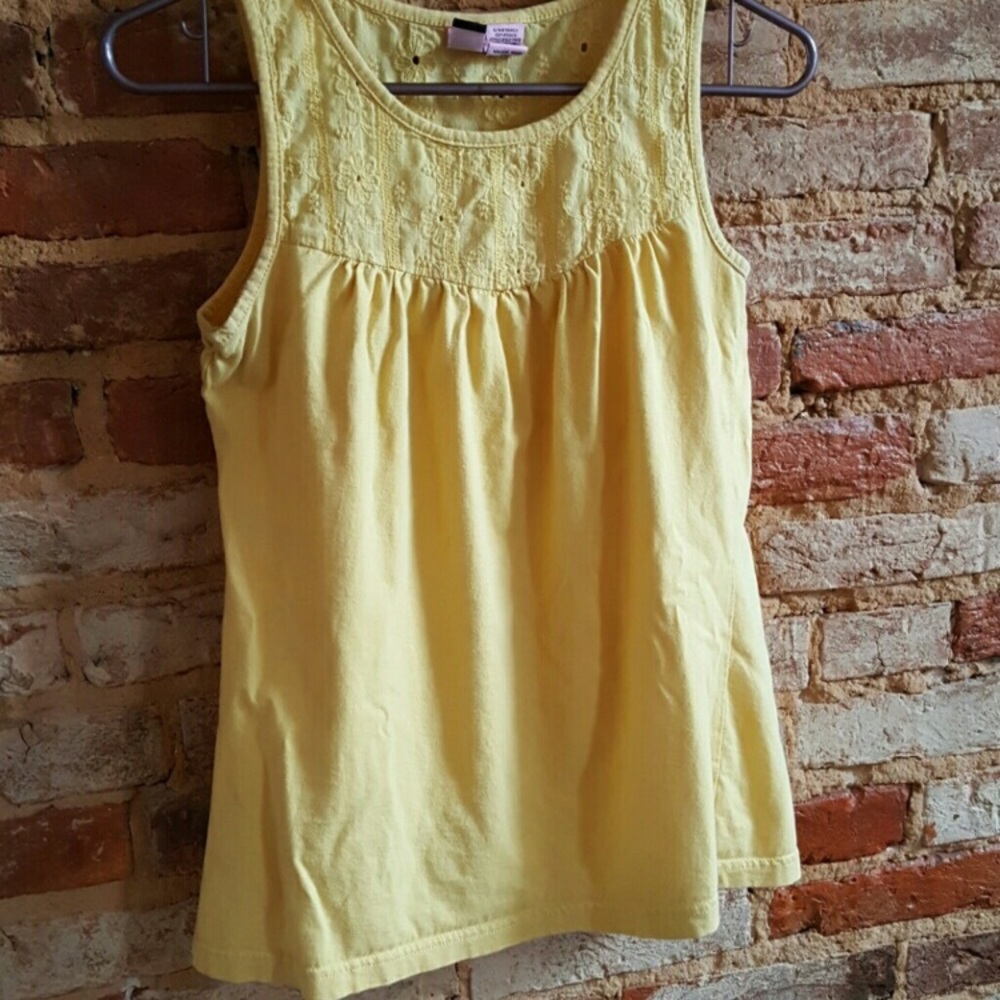 Yellow Tank - Size Small